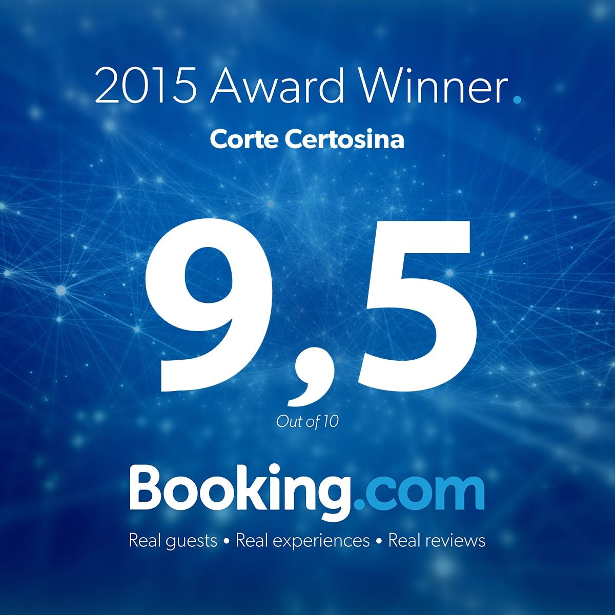 Booking Guest Review Award